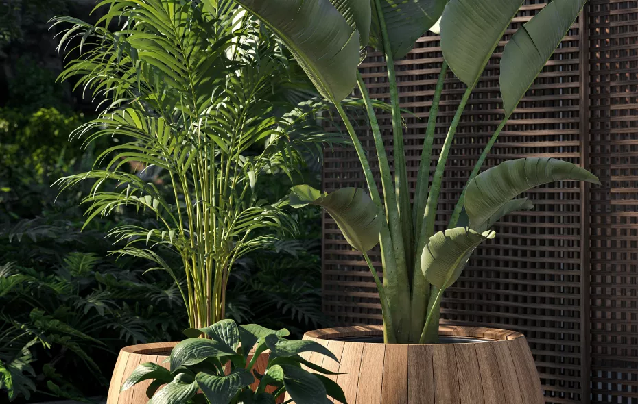 Royal Botania Bariq BRQ70R bloempot